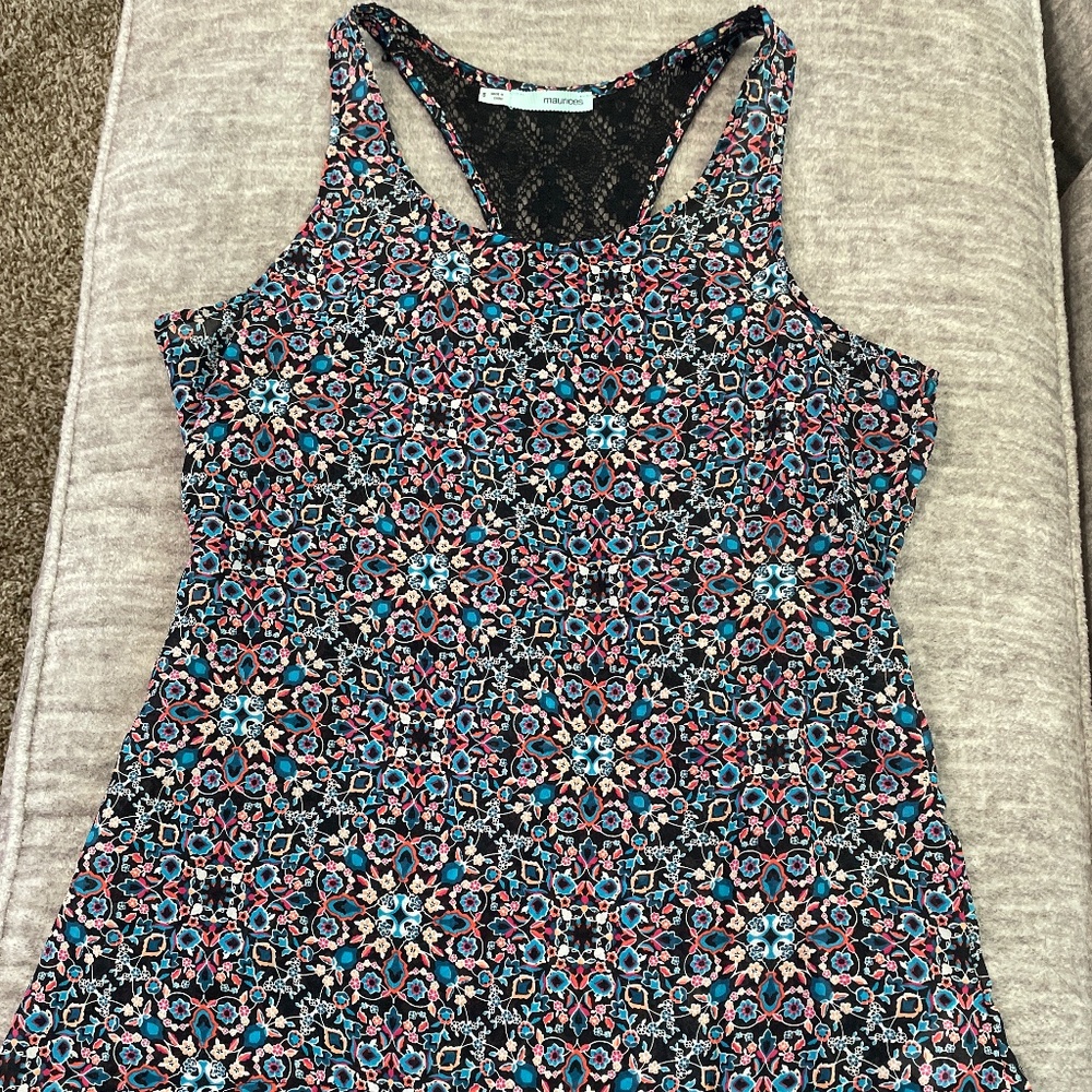 Maurice’s floral tank top
